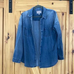 Denim chambray shirt